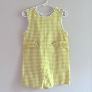 The Proper Peony Boys Gingham Print Jon Jon